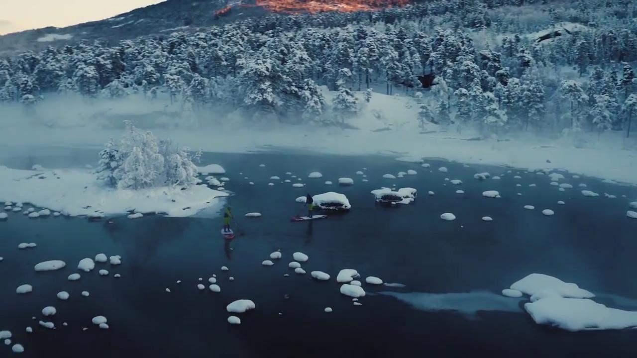 SUP Winter Adventure in Norway