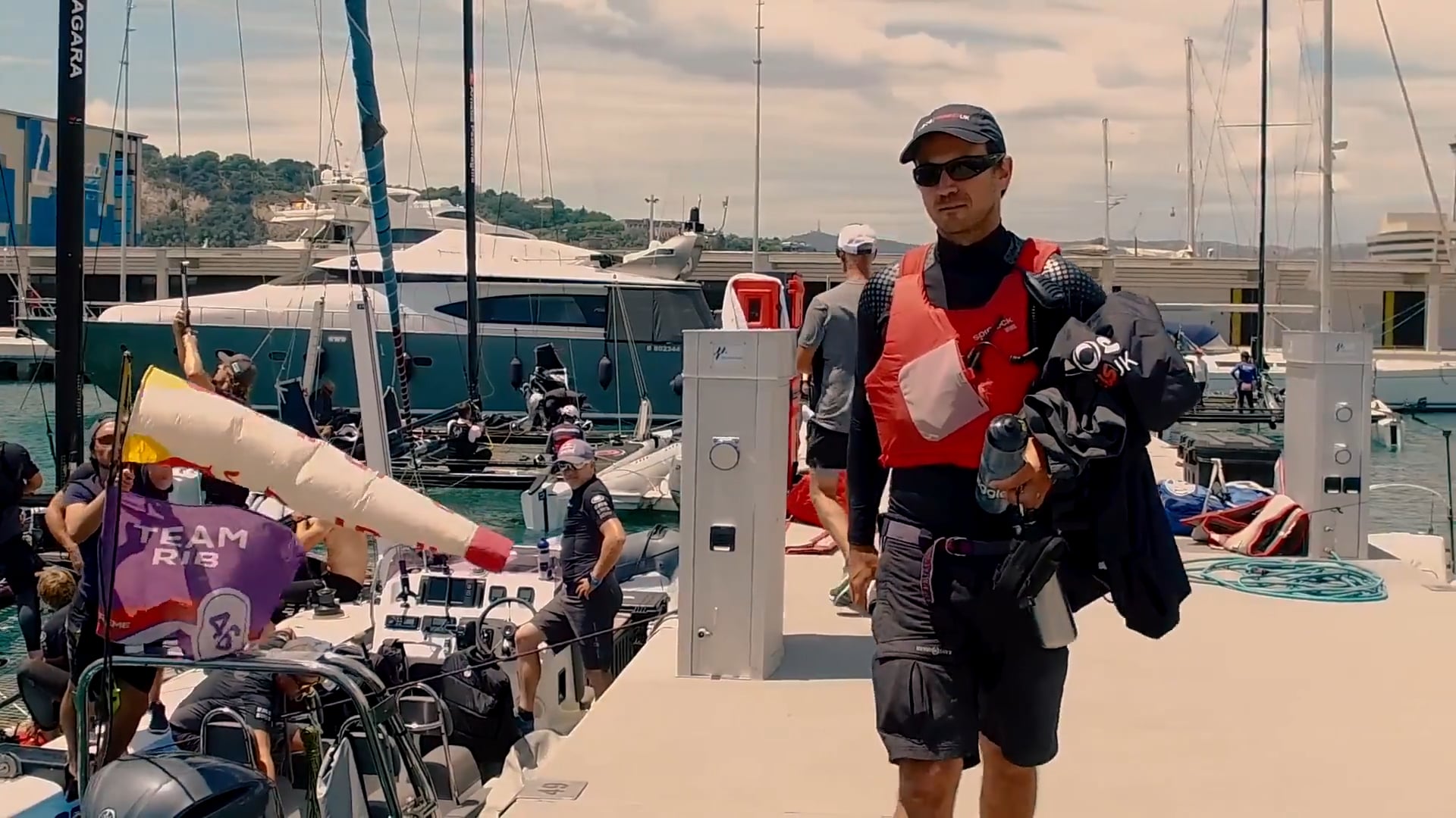 INEOS Rebels UK - Training in Barcelona for Act 3, Extreme Sailing Series 2018