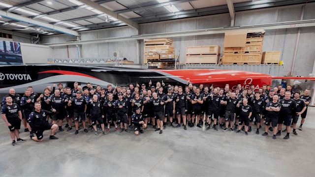 Emirates Team NZL - The Build of Boat II