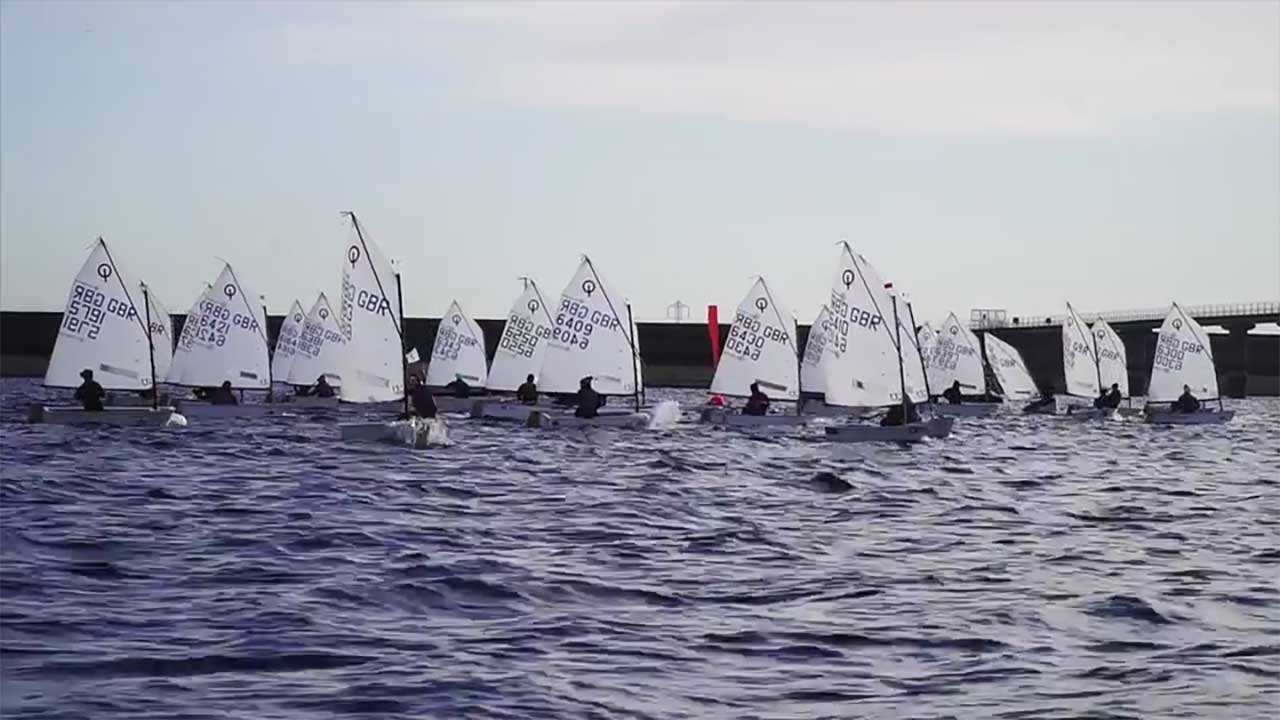 IOCA UK Optimist Winter Championships 2016 Day 1
