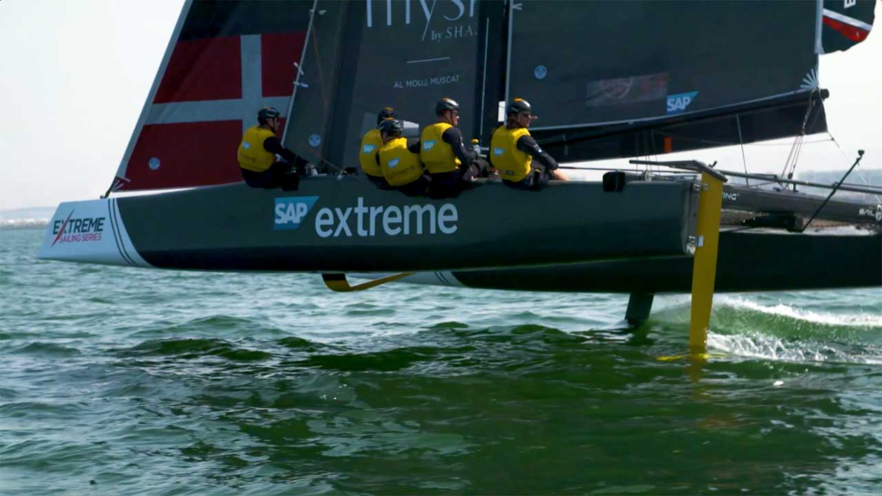 2018 Extreme Sailing Series - Act 1 - Muscat - Day One