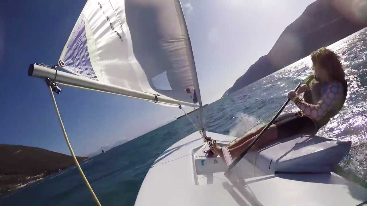 Foiling Laser Wedge Testing - Wildwind