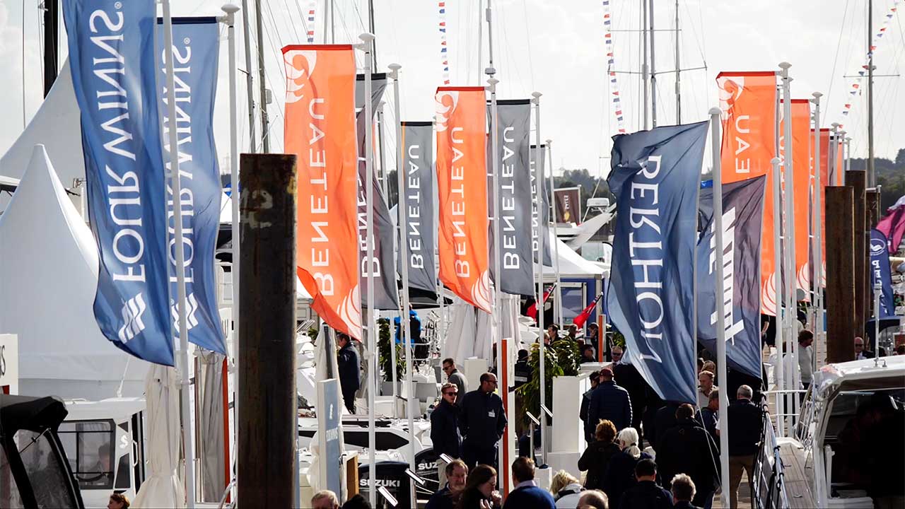 Southampton Boat Show 2018 - Windy Day