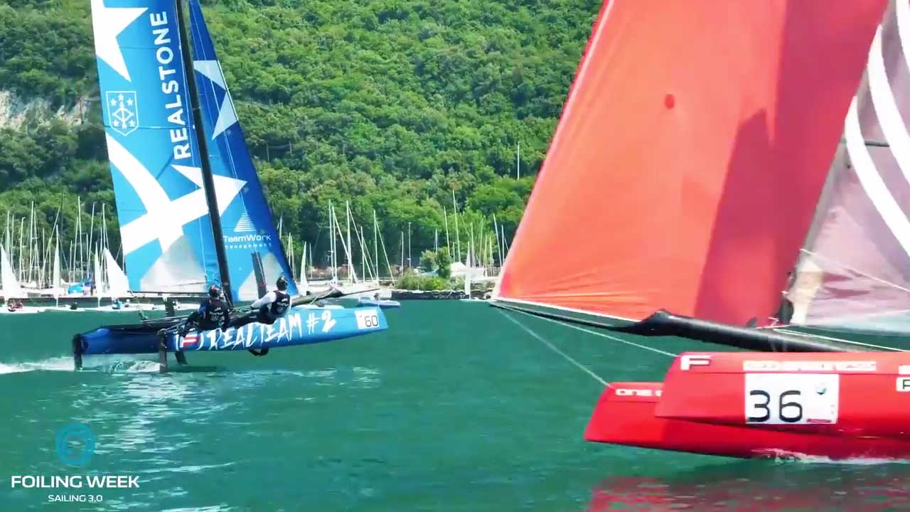 Foiling Week Garda 2017 - Day 1