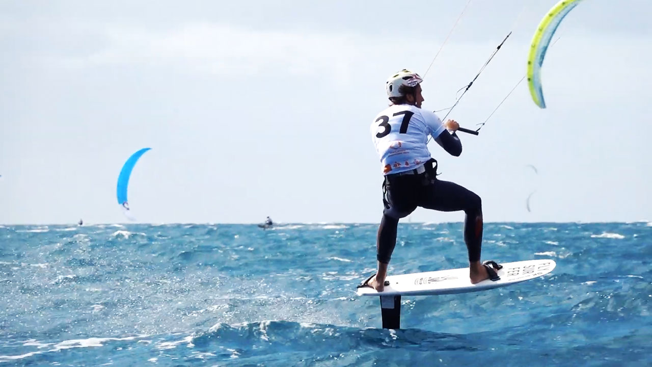 2020 KiteFoil Gran Canaria European Champs - Day One