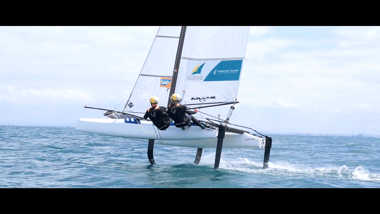 Team Rietman White Nacra 17