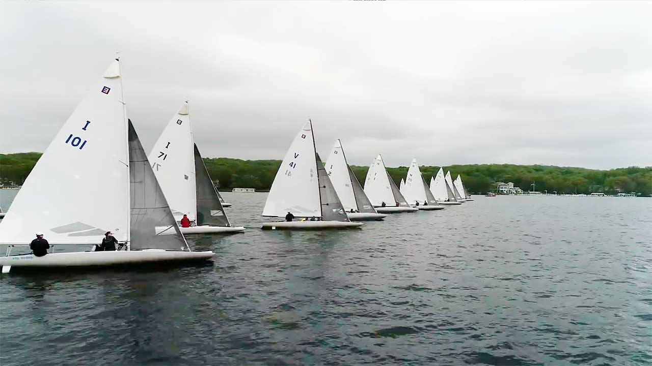 2018 Lake Geneva Spring E Scow Regatta