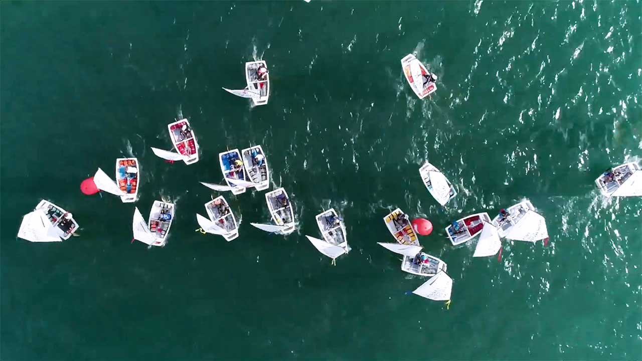 Ora Cup Ora 2018 - Optimists out in force on Lake Garda