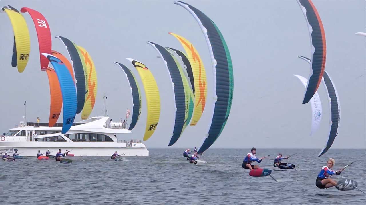 Kitefoil World Series 2018 Weifang - Final Day