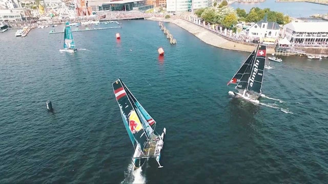 Extreme Sailing Series - Act 6, Cardiff Day Two
