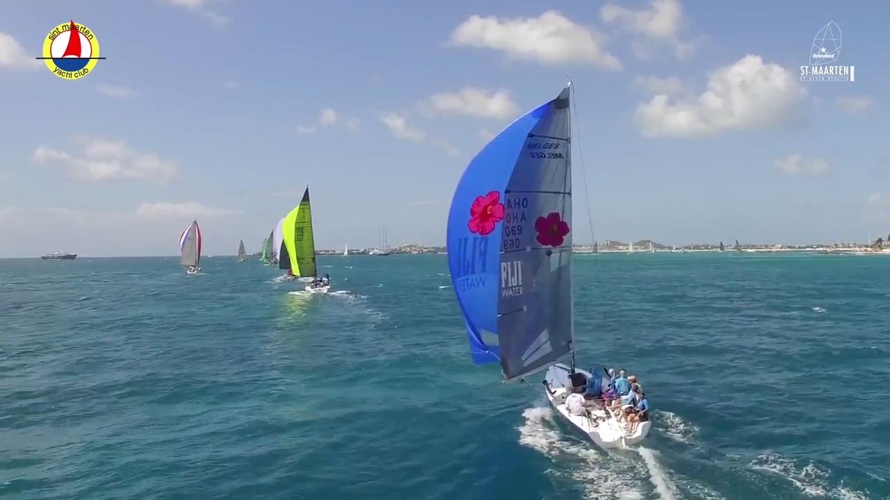 2017 St. Maarten Heineken Regatta - Day 1 Around the Island