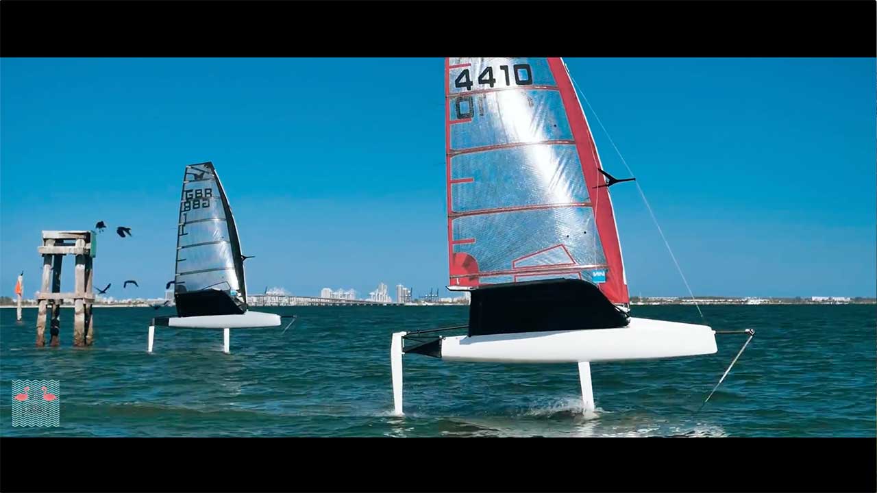 Foiling Week Miami 2018 - Day 1