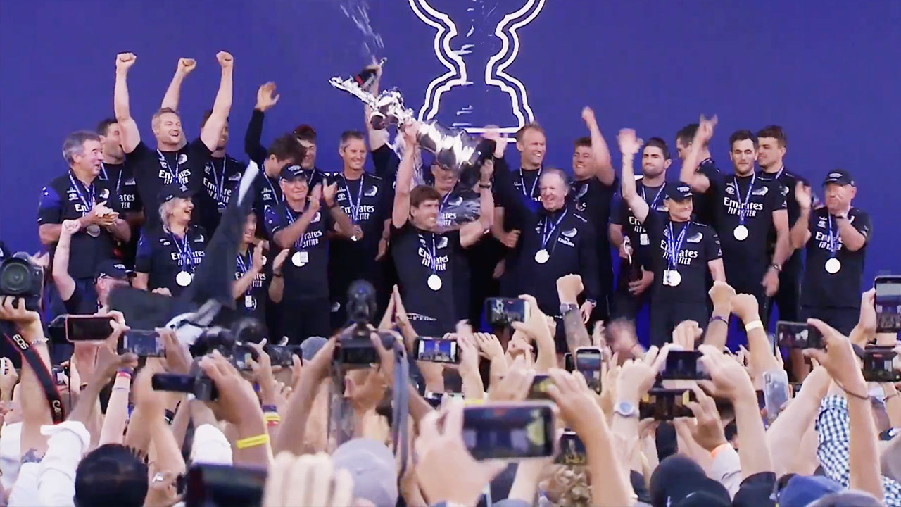 AC37 History of Emirates Team New Zealand