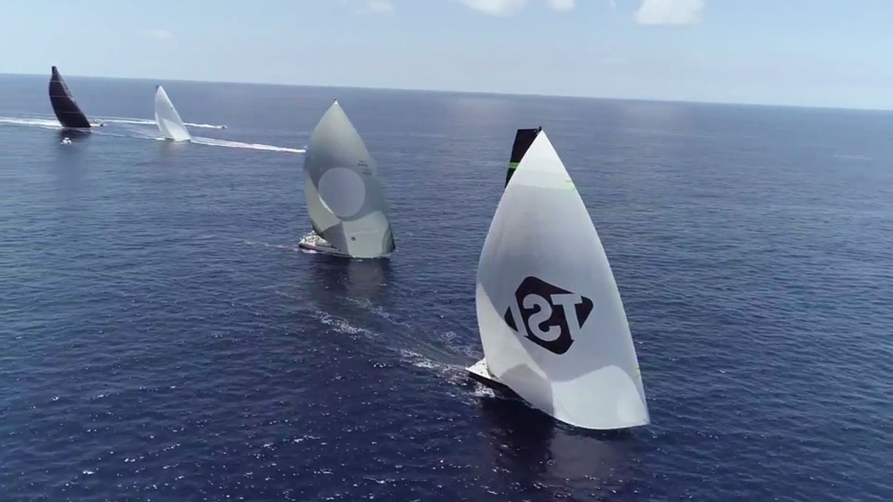 Les Voiles de St Barth 2017 - Light Breeze Conditions