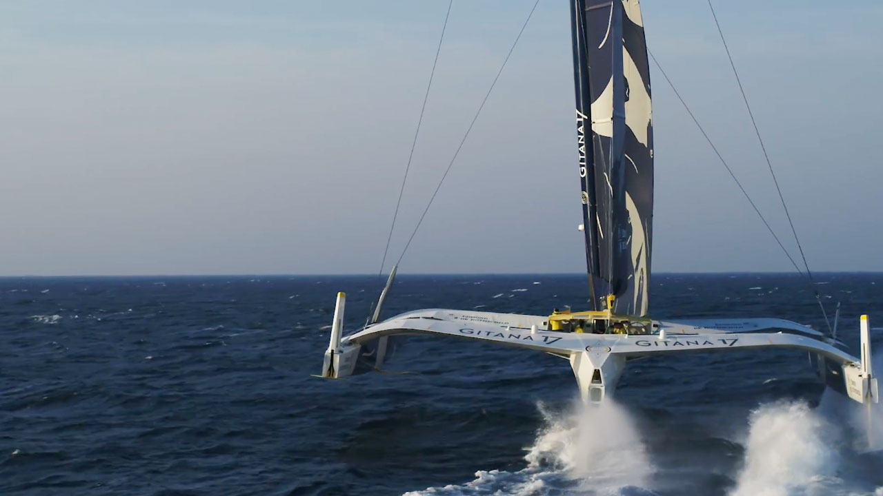 Gitana Team - The Whole Crew For the Jules Verne