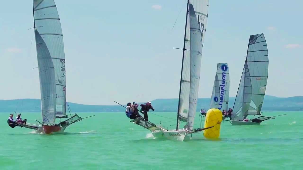 18ft Skiff Hungary Grand Prix 2017 - Day 1