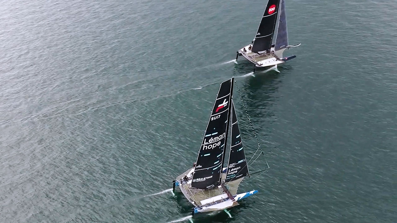 Loïck Peyron on the TF35