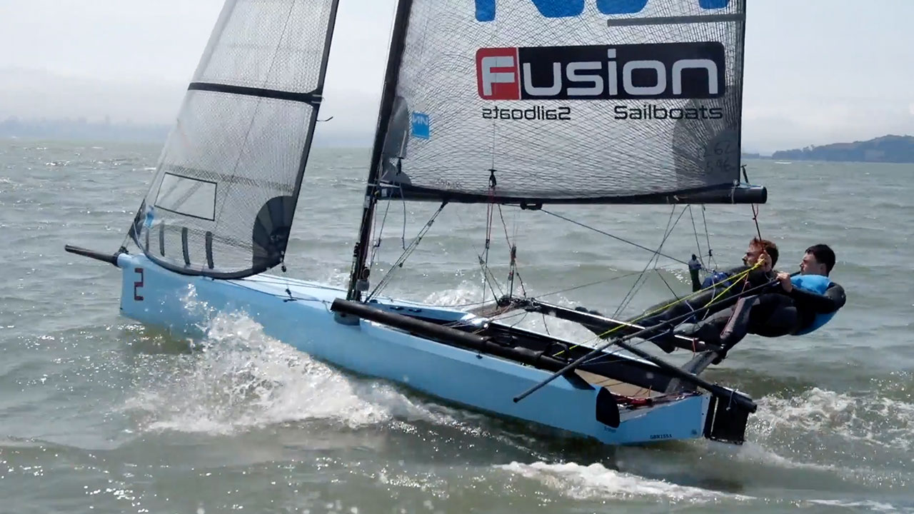 Top Gun International 14 Style - GBR 1553 - Neale & Ed