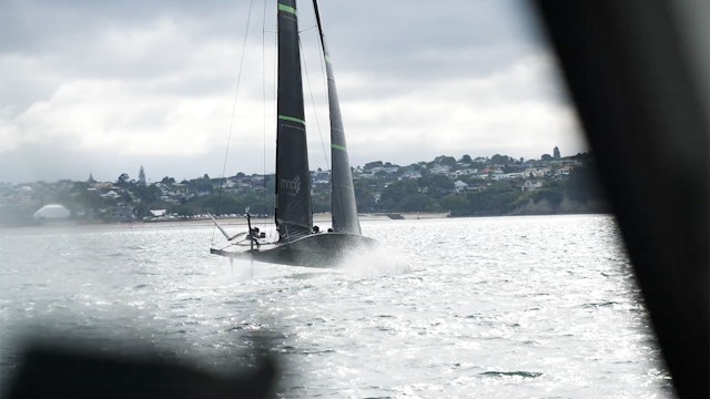 Emirates Team NZL - Te Kahu First Day On The Water