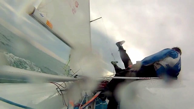 Sailing Team Eklund & Stenman - 420 Tack Fail