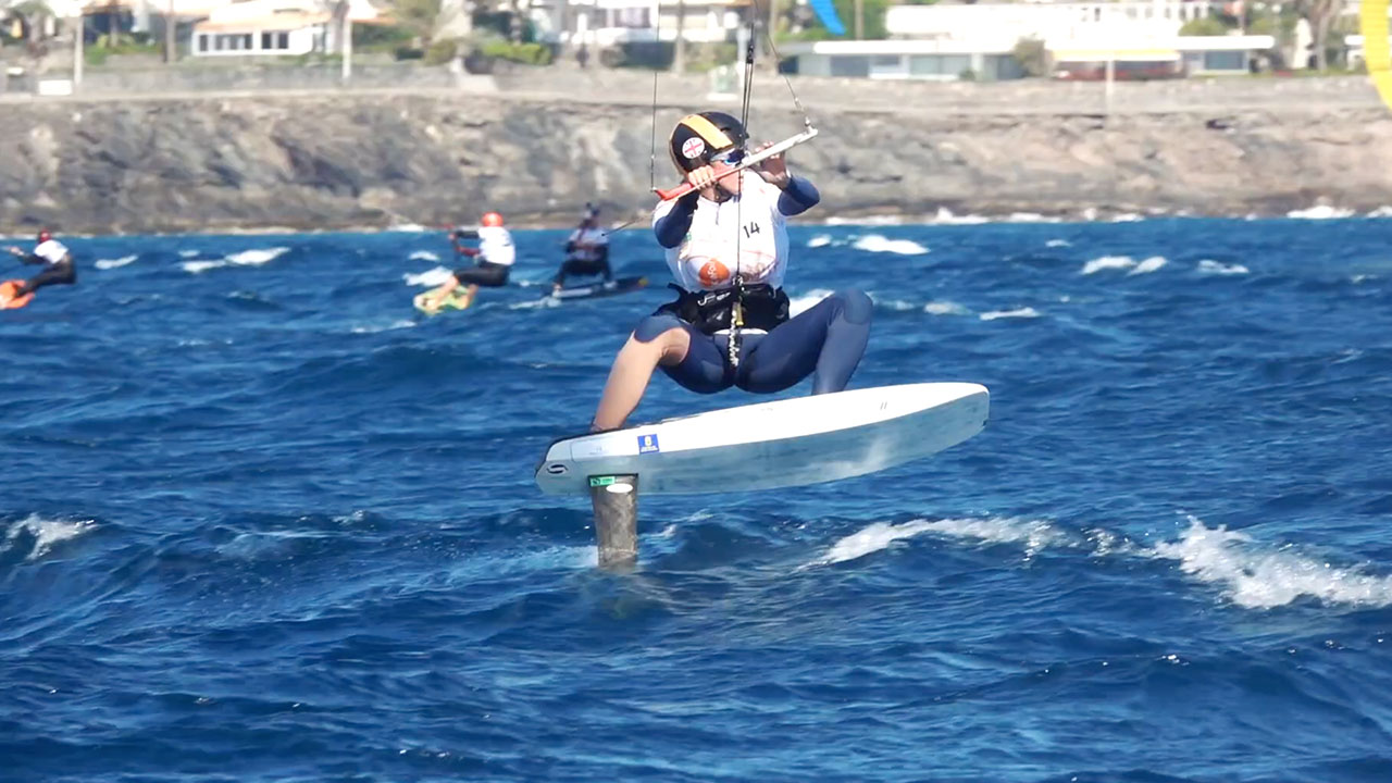 2020 KiteFoil Gran Canaria European Champs - Day Two