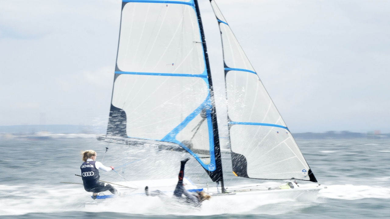 2020 49er, 49er FX & Nacra 17 Oceania Champs - Day Two