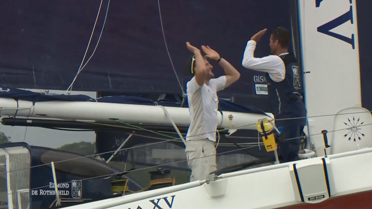 Gitana Team - 5 days in Le Havre - Franck & Charles’ 5 victories
