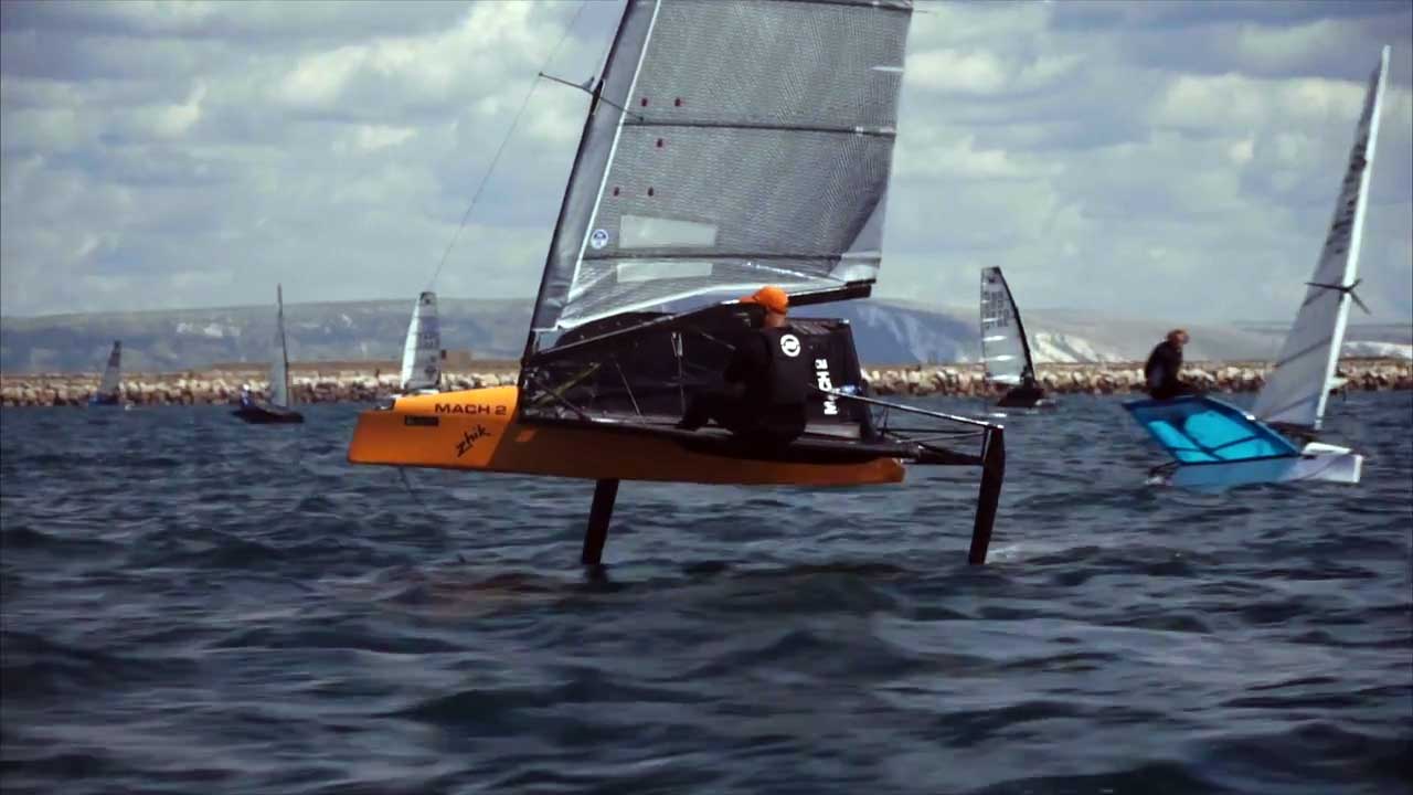 VRsport.tv International Moth UK Nationals 2016 - Day Three