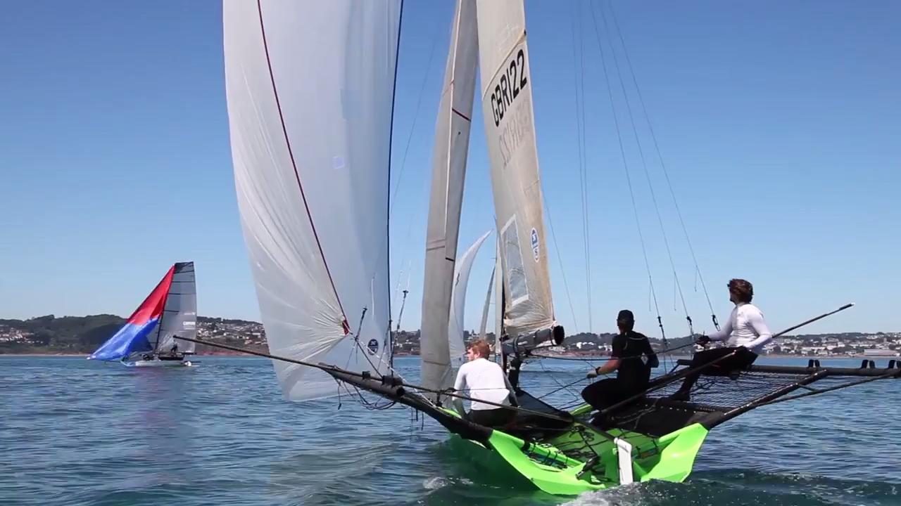 VRsport.tv Tech Talk - 18ft Skiff - Tom Kiddle