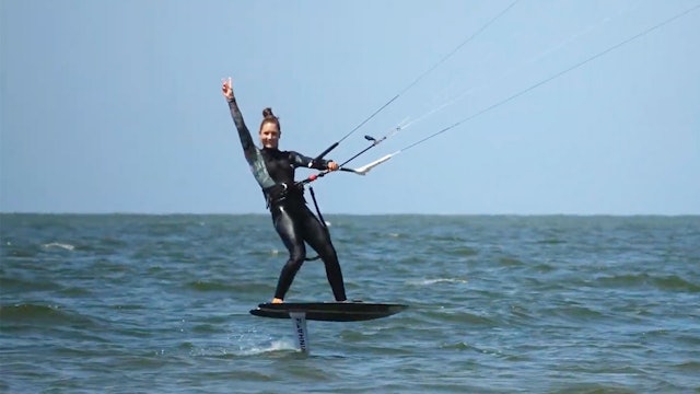 How to Kitefoil with Lous