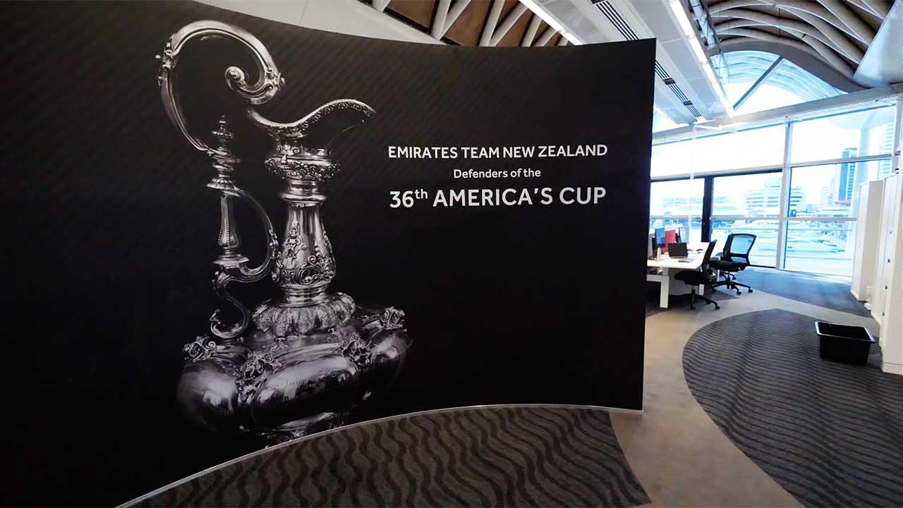 Emirates Team NZL Setting Up A New Home