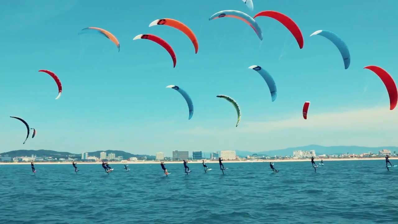 IKA KiteFoil Gold Cup & TT-R Open Korea - Race Day 5