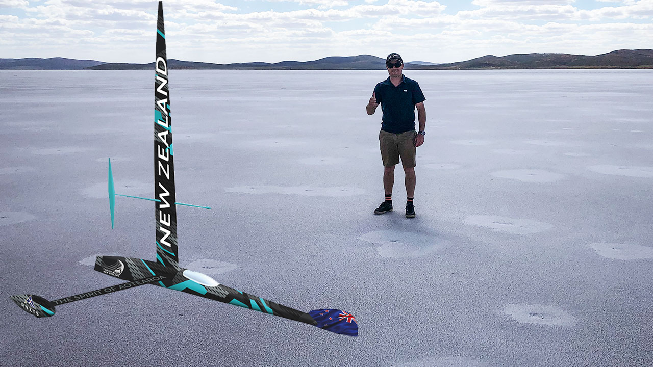 Emirates Team NZL - Windpowered Landspeed World Record Attempt