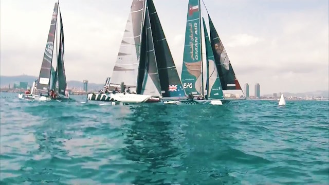 Extreme Sailing Series - Act 4, Barcelona Day Two