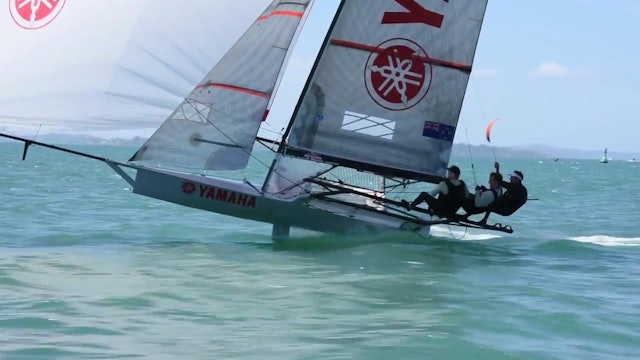 2017 18 Foot Skiff New Zealand Nationals - Day 2