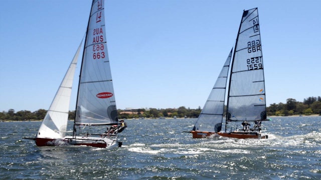 TME - i14 Perth Worlds 2020 - Team Racing - The Finals