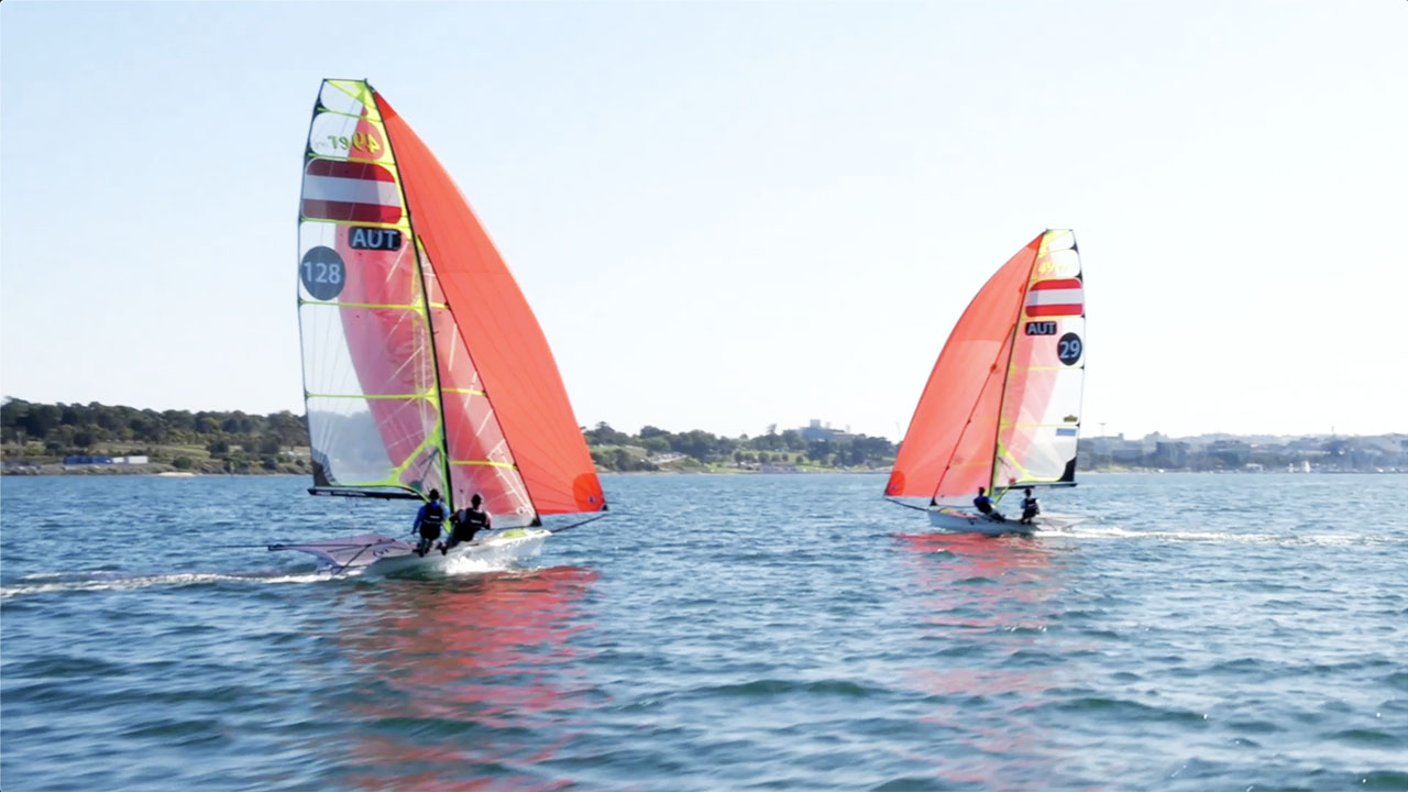 2020 49er, 49er FX & Nacra 17 Oceania Champs - Day Zero