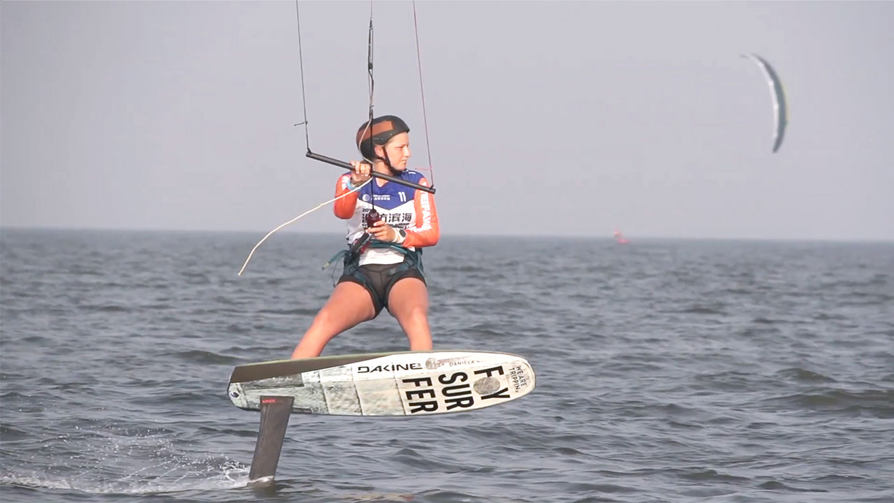 2019 Kitefoil World Series Weifang Binhai - Day Three