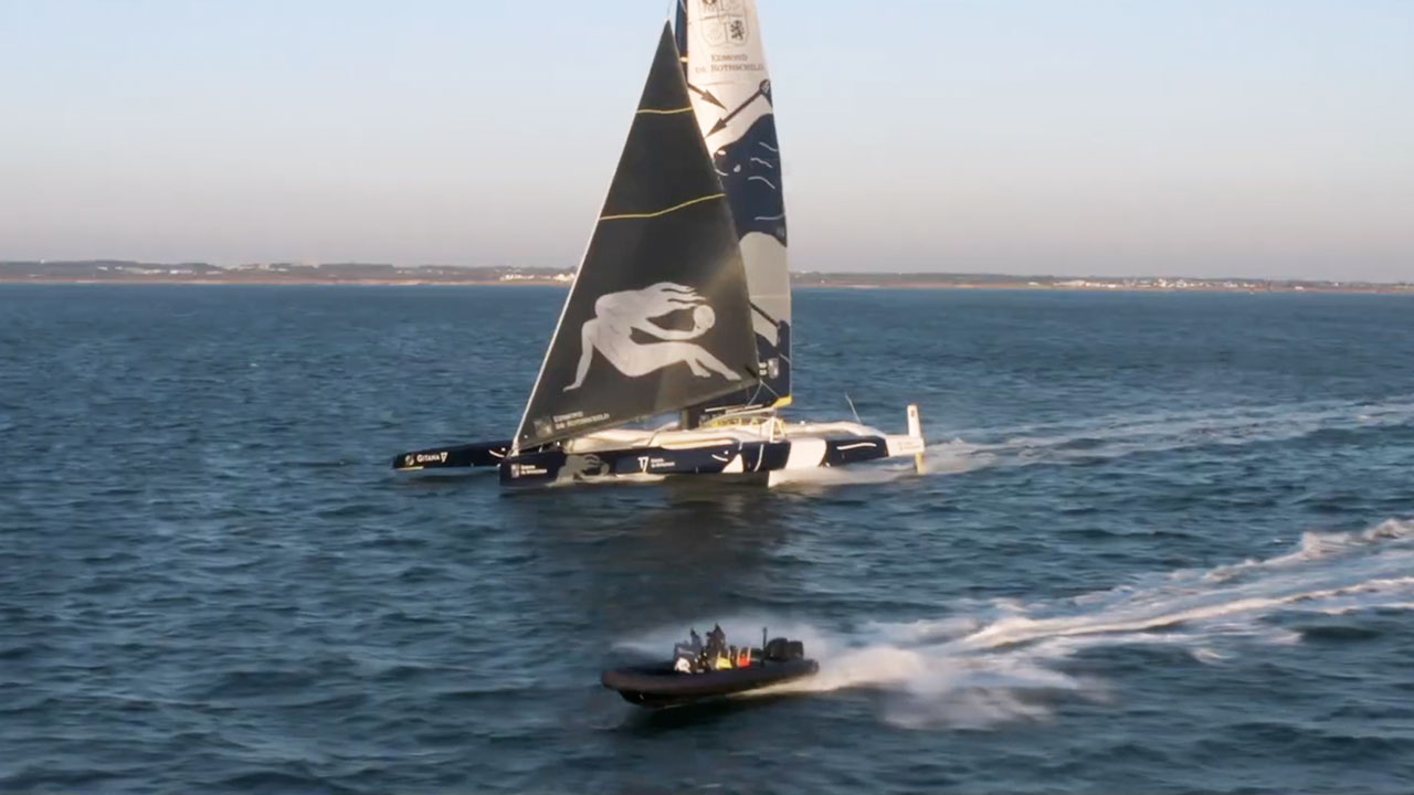 Gitana Team - Jules Verne Trophy: Start of Act 2