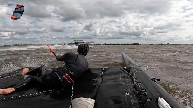 KEVVLOG - Going Crazy Fast on a KITEB...