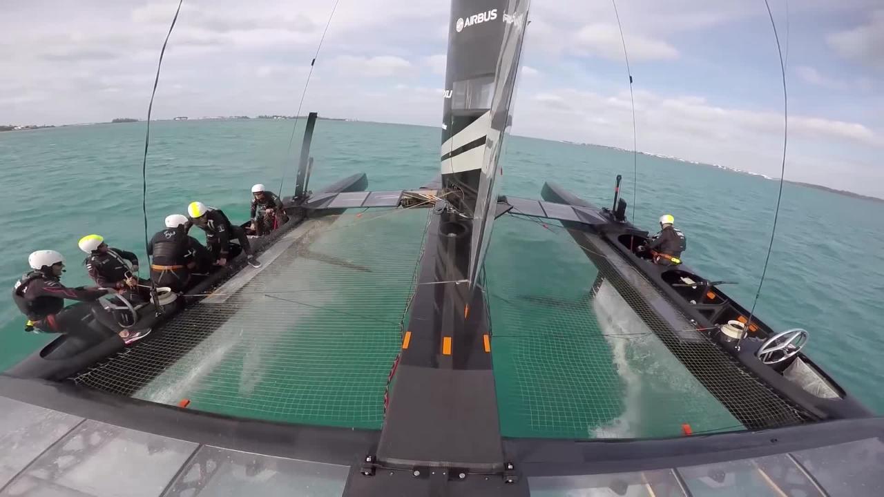 SoftBank Team Japan - The Foiling Tack Explained