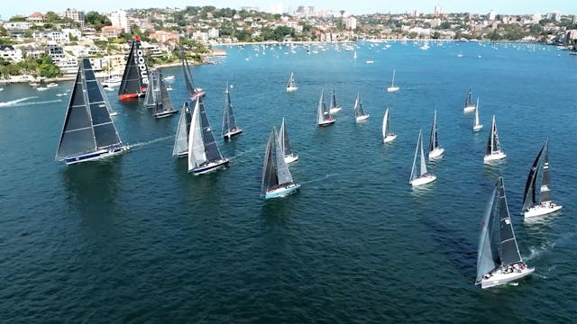Sydney Gold Coast Yacht Race 2022 Sta...