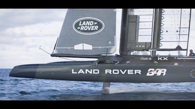 Land Rover BAR - Training from sunrise to sunset