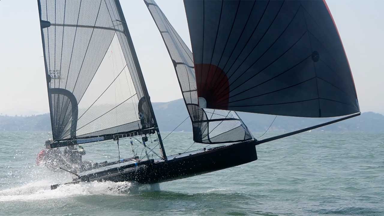 International 14 World Champs 2018 - Day Four - Race Three