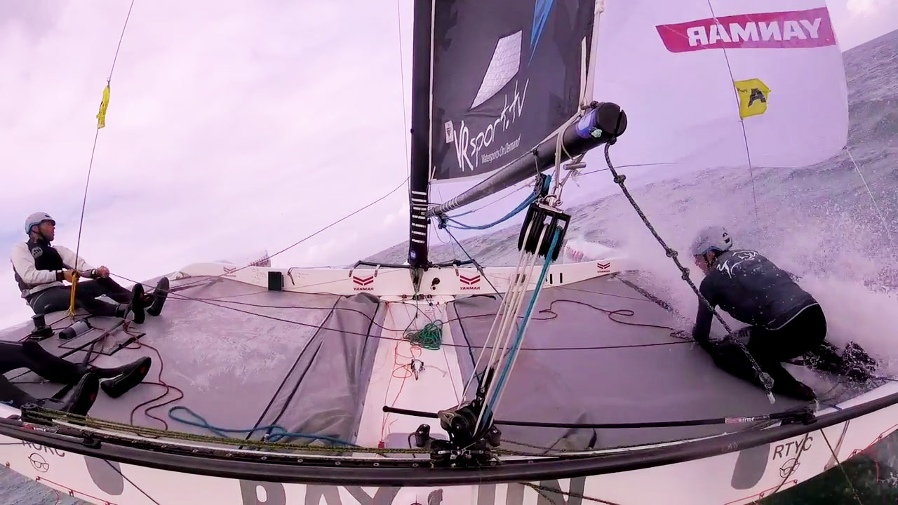 Team Maverick SSR - Tour Voile Stage 2 - Fécamp