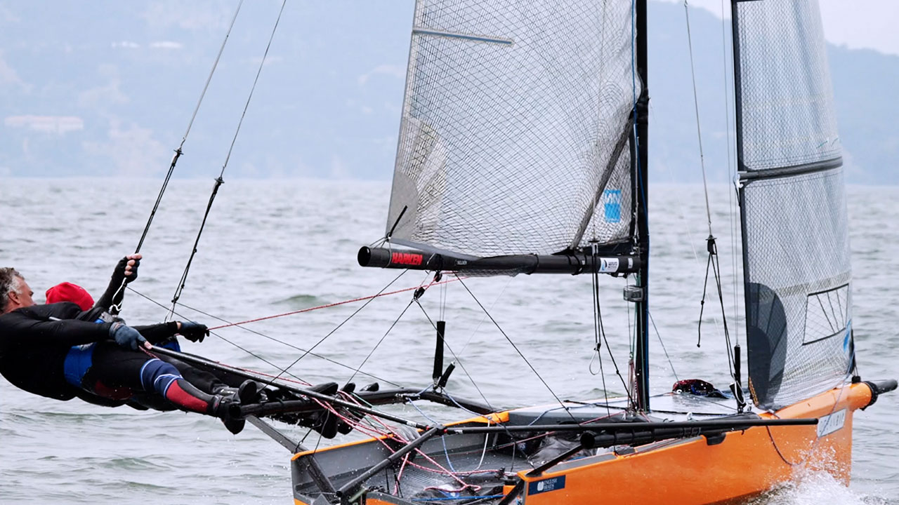 International 14 World Champs 2018 - Day Six - Race Five