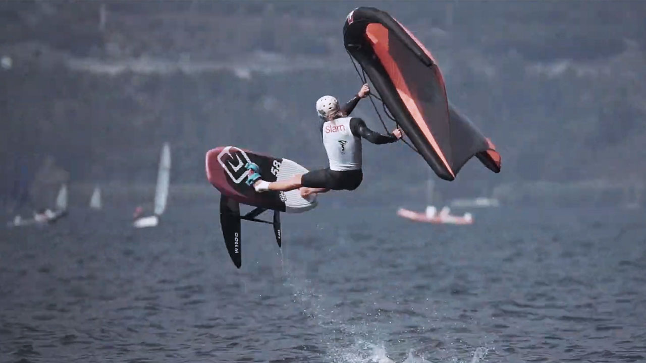 Foiling Week Malcesine 2020 - Wingfoil Tour