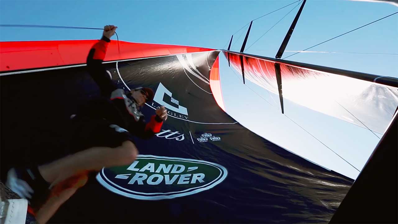 Land Rover BAR Gladiator Sailing Team TP52 Debut