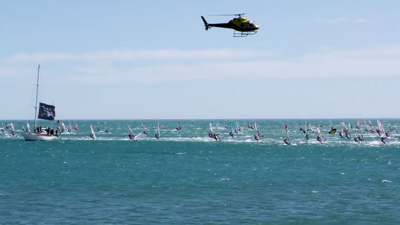 Defi Wind 2015 - 1200 Windsurfers vs The Storm