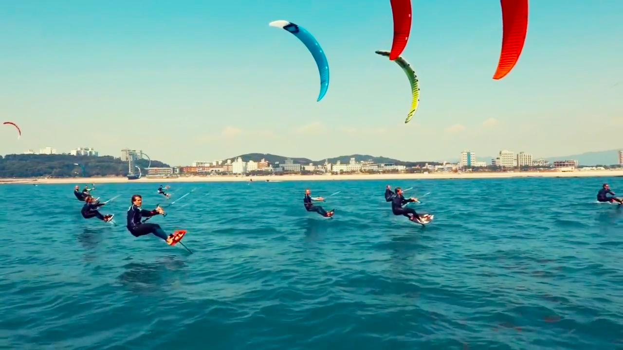 IKA KiteFoil Gold Cup & TT-R Open Korea - Race Day 1